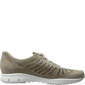 Mephisto Women's Yliane Oxford, Light Grey Nubuck, 9 M US